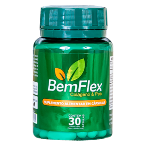 10 potes BemFlex Colágeno Tipo 2 & Pea